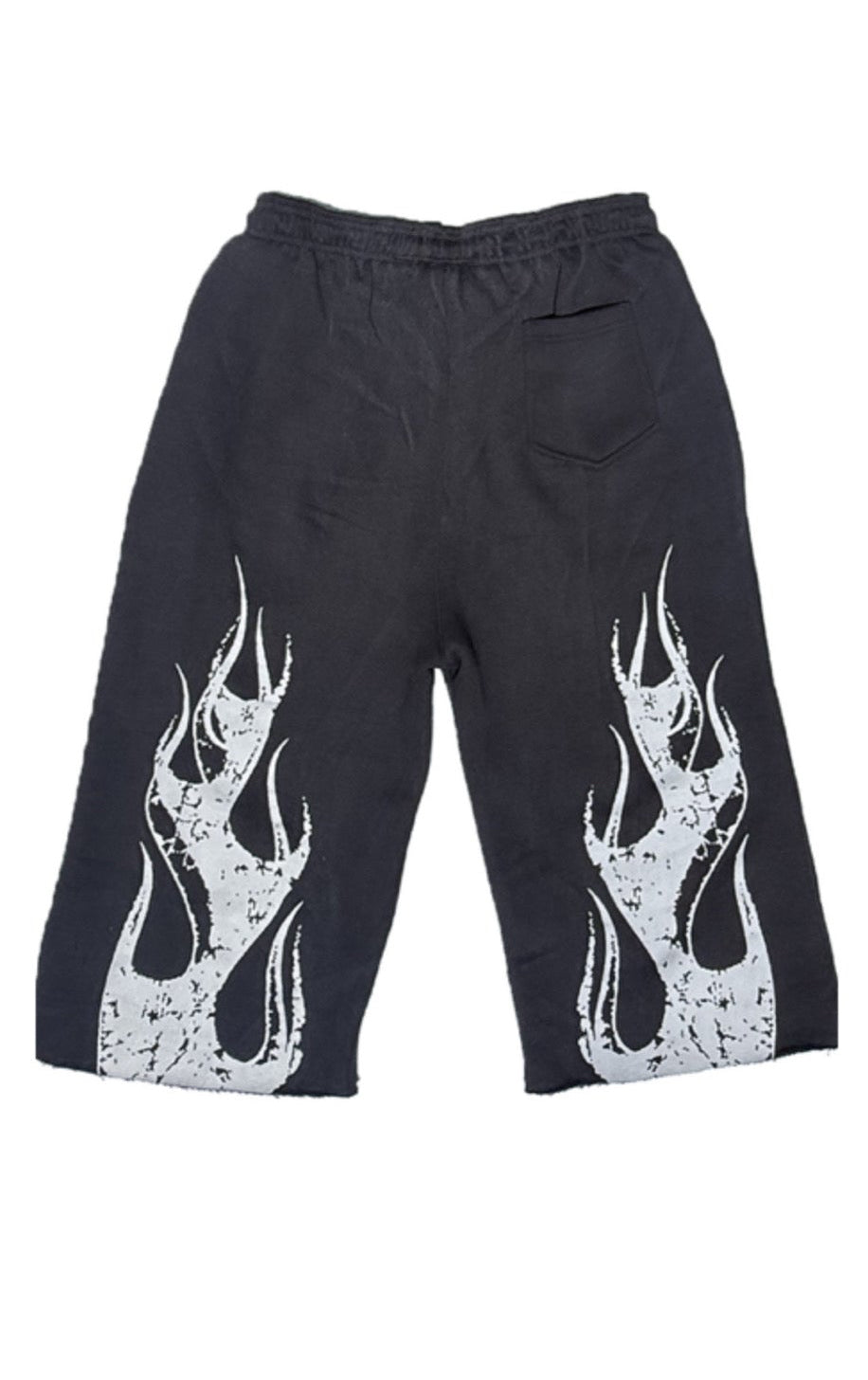 Fast Life Black Washed Sweatshorts